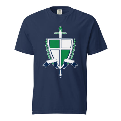Signature | Comfort Colors T-Shirt | Cheer | Shield Logo