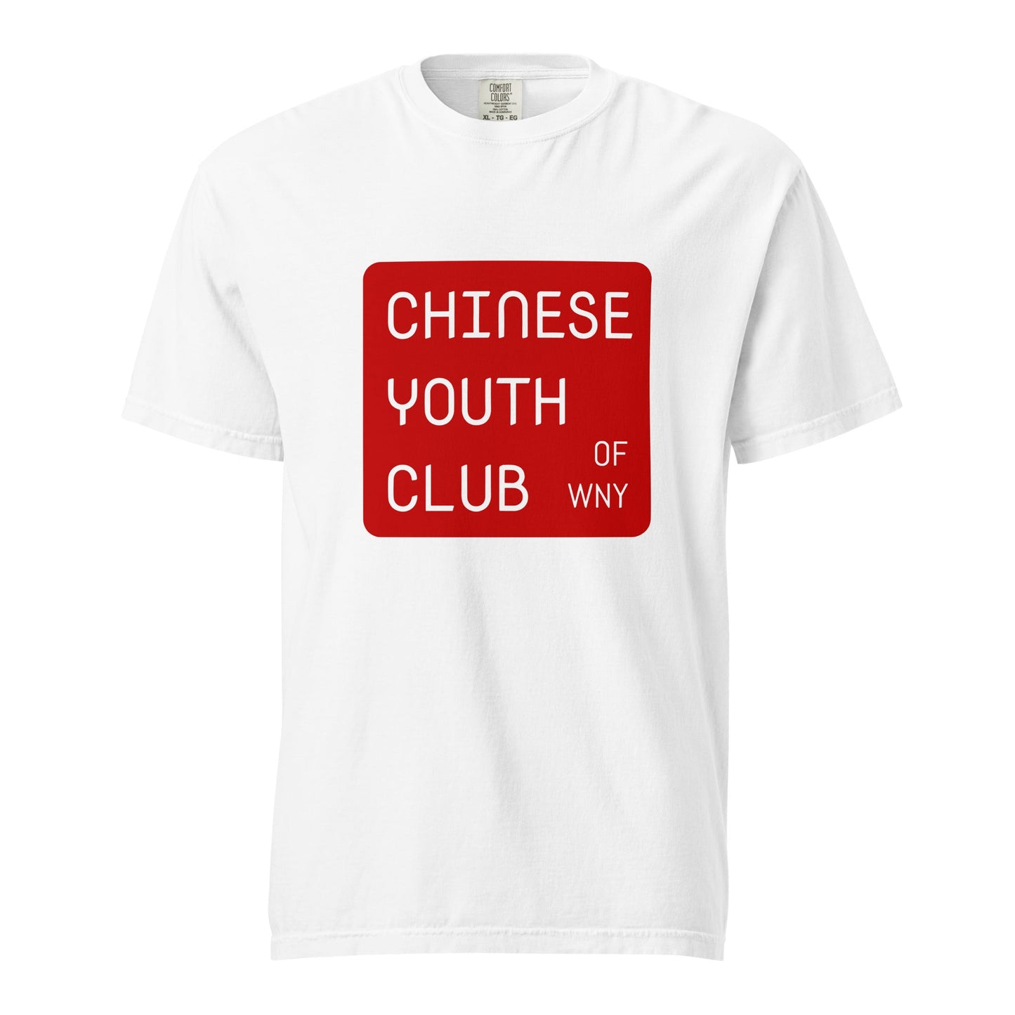 Signature | Comfort Colors T-Shirt | Chinese Youth Club of WNY | Mark Logo