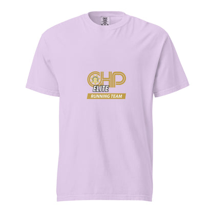 Signature | Comfort Colors T-Shirt | CHP Elite Running Team | Runner Crest Logo