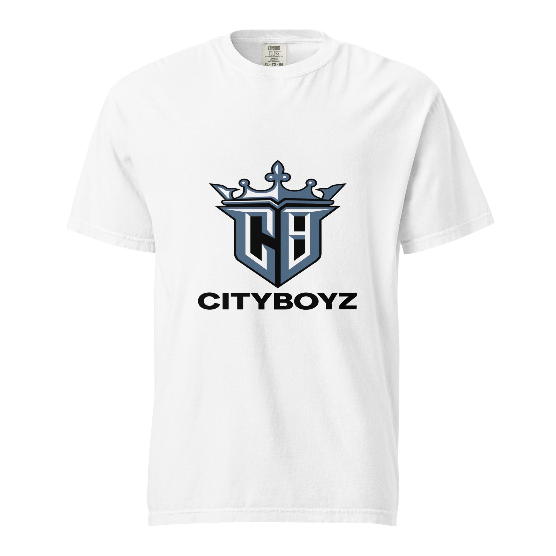 Signature | Comfort Colors T-Shirt | City Boyz Elite | Crown Valor Logo
