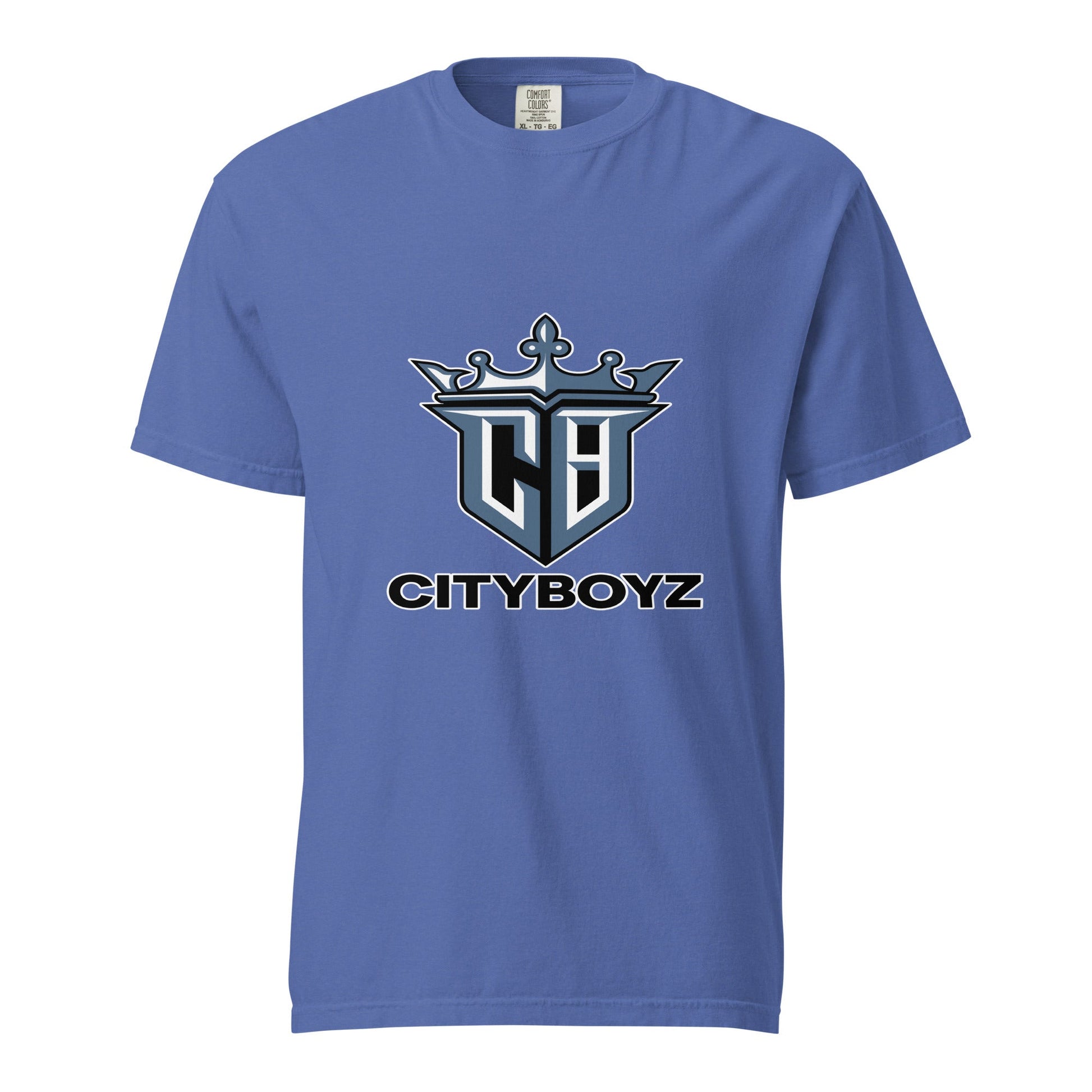 Signature | Comfort Colors T-Shirt | City Boyz Elite | Crown Valor Logo