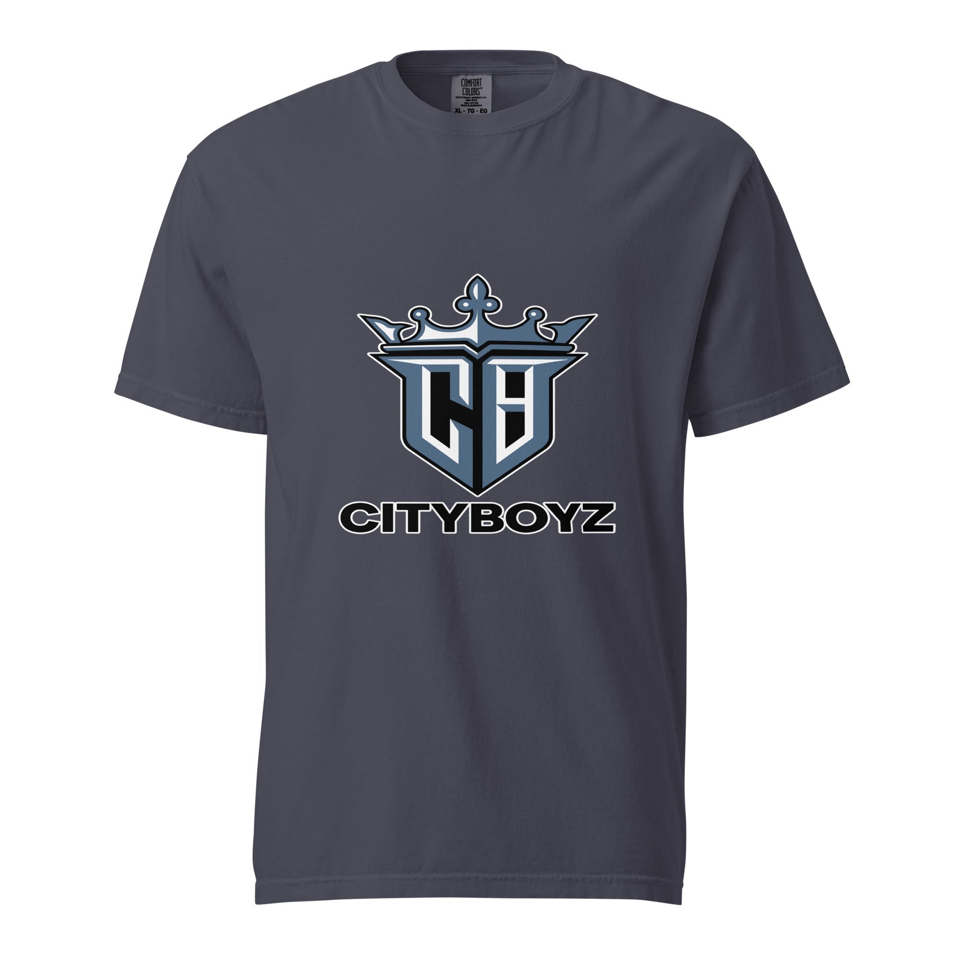 Signature | Comfort Colors T-Shirt | City Boyz Elite | Crown Valor Logo