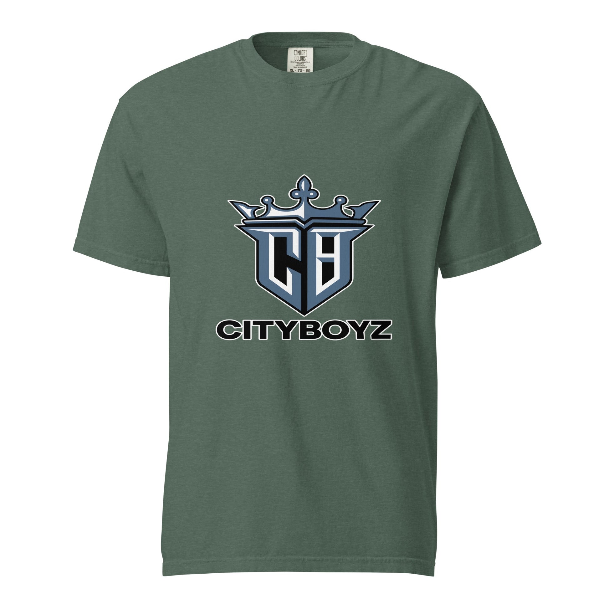 Signature | Comfort Colors T-Shirt | City Boyz Elite | Crown Valor Logo