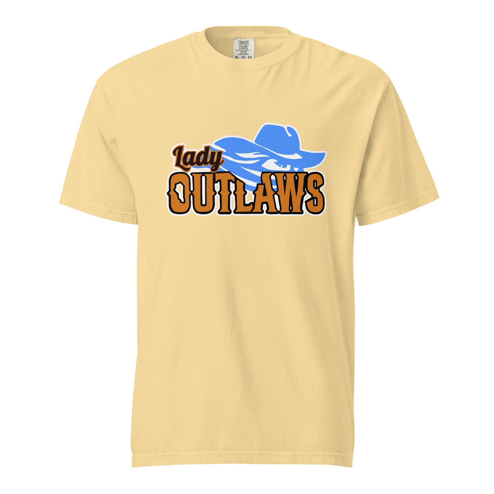 Signature | Comfort Colors T-Shirt | CKY Lady Outlaws | Script Logo