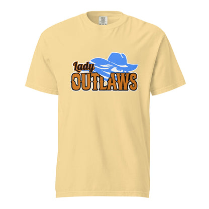 Signature | Comfort Colors T-Shirt | CKY Lady Outlaws | Script Logo