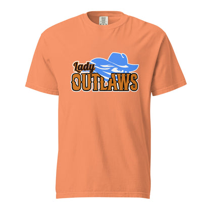 Signature | Comfort Colors T-Shirt | CKY Lady Outlaws | Script Logo