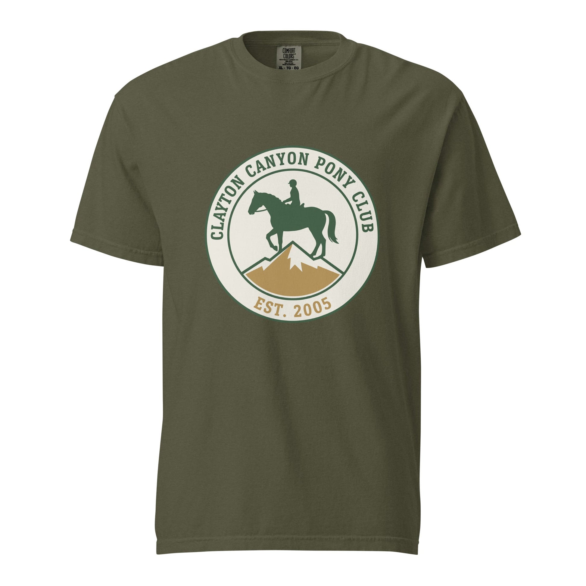 Signature | Comfort Colors T-Shirt | Clayton Canyon Pony Club