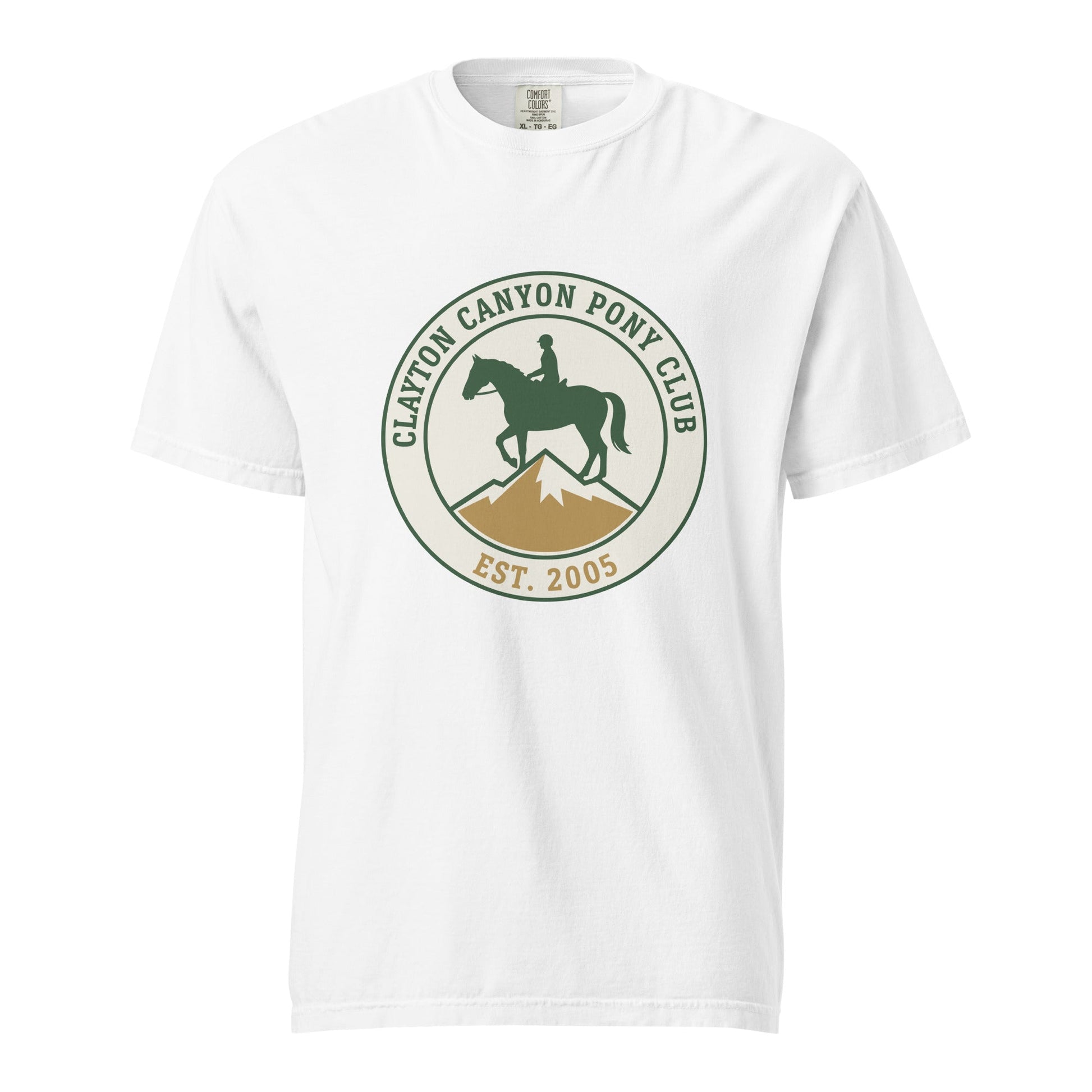 Signature | Comfort Colors T-Shirt | Clayton Canyon Pony Club