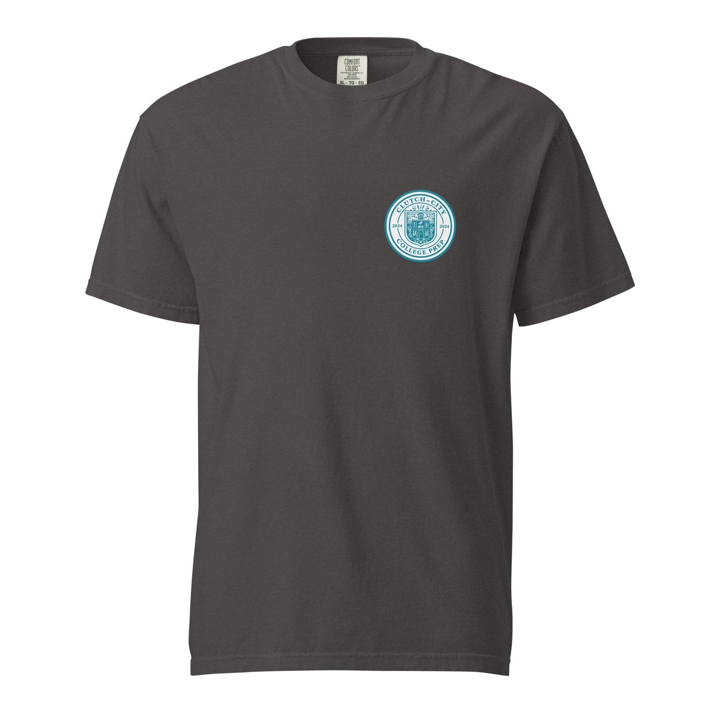 Signature | Comfort Colors T-Shirt | Clutch City College Prep | Mark Logo