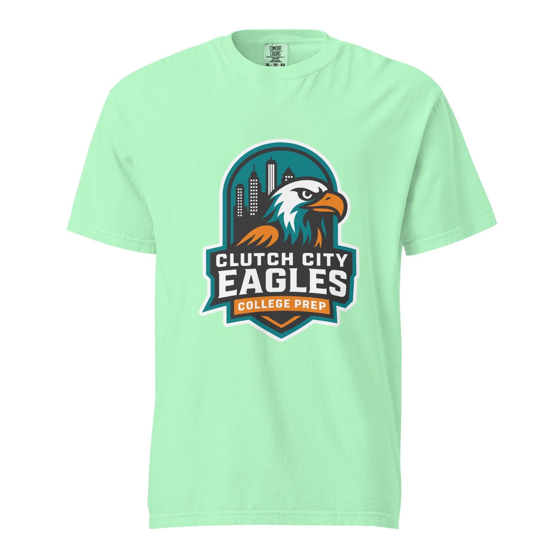 Signature | Comfort Colors T-Shirt | Clutch City College Prep | Shield Logo