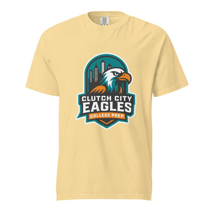 Signature | Comfort Colors T-Shirt | Clutch City College Prep | Shield Logo