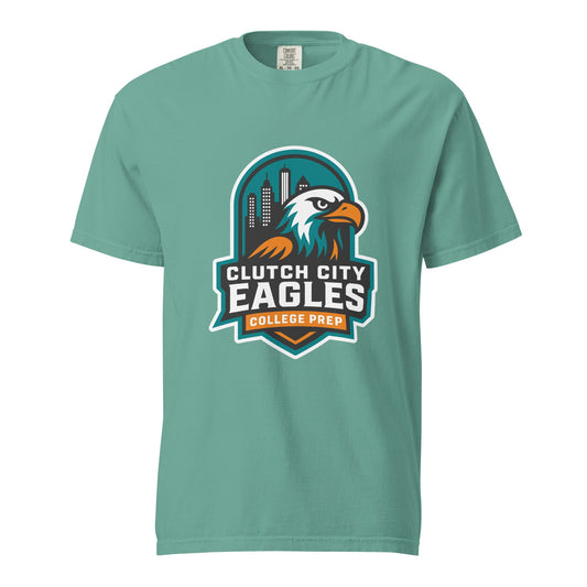 Signature | Comfort Colors T-Shirt | Clutch City College Prep | Shield Logo