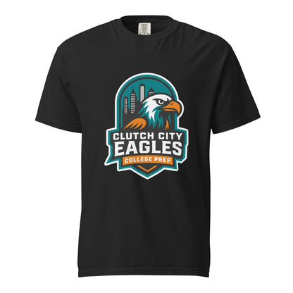 Signature | Comfort Colors T-Shirt | Clutch City College Prep | Shield Logo