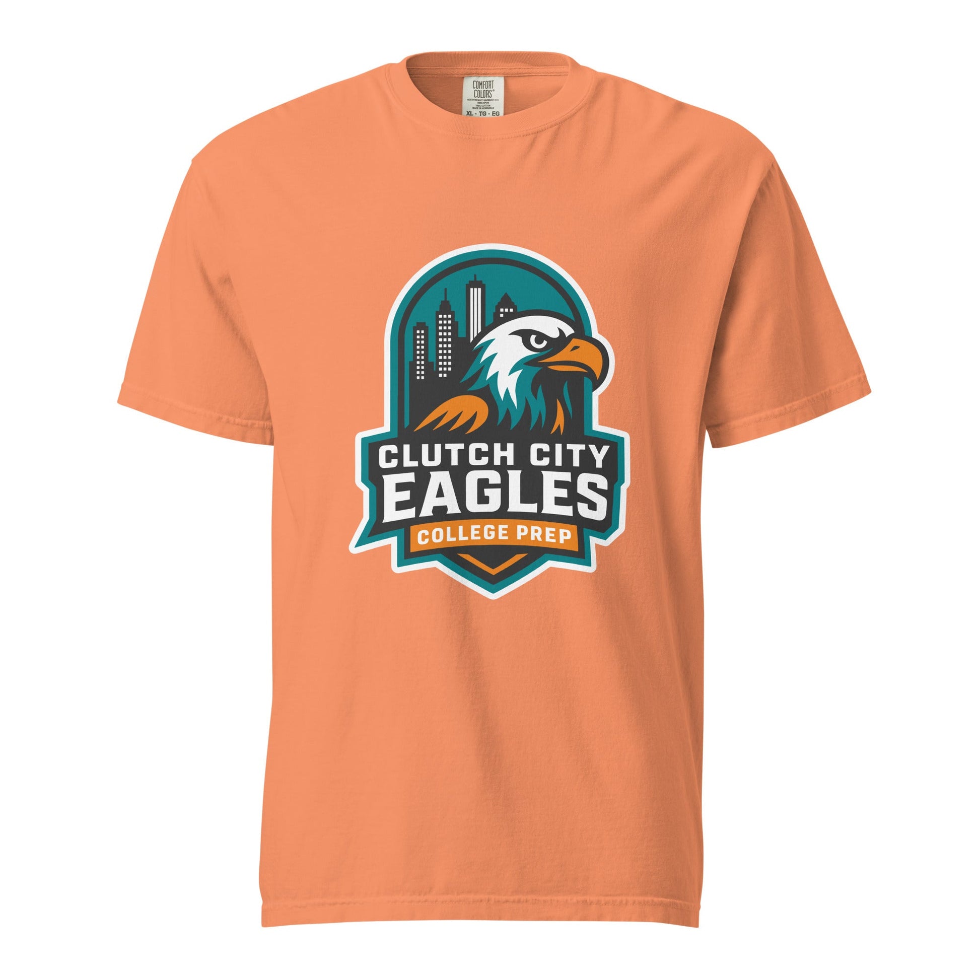 Signature | Comfort Colors T-Shirt | Clutch City College Prep | Shield Logo