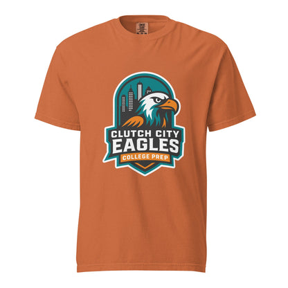 Signature | Comfort Colors T-Shirt | Clutch City College Prep | Shield Logo