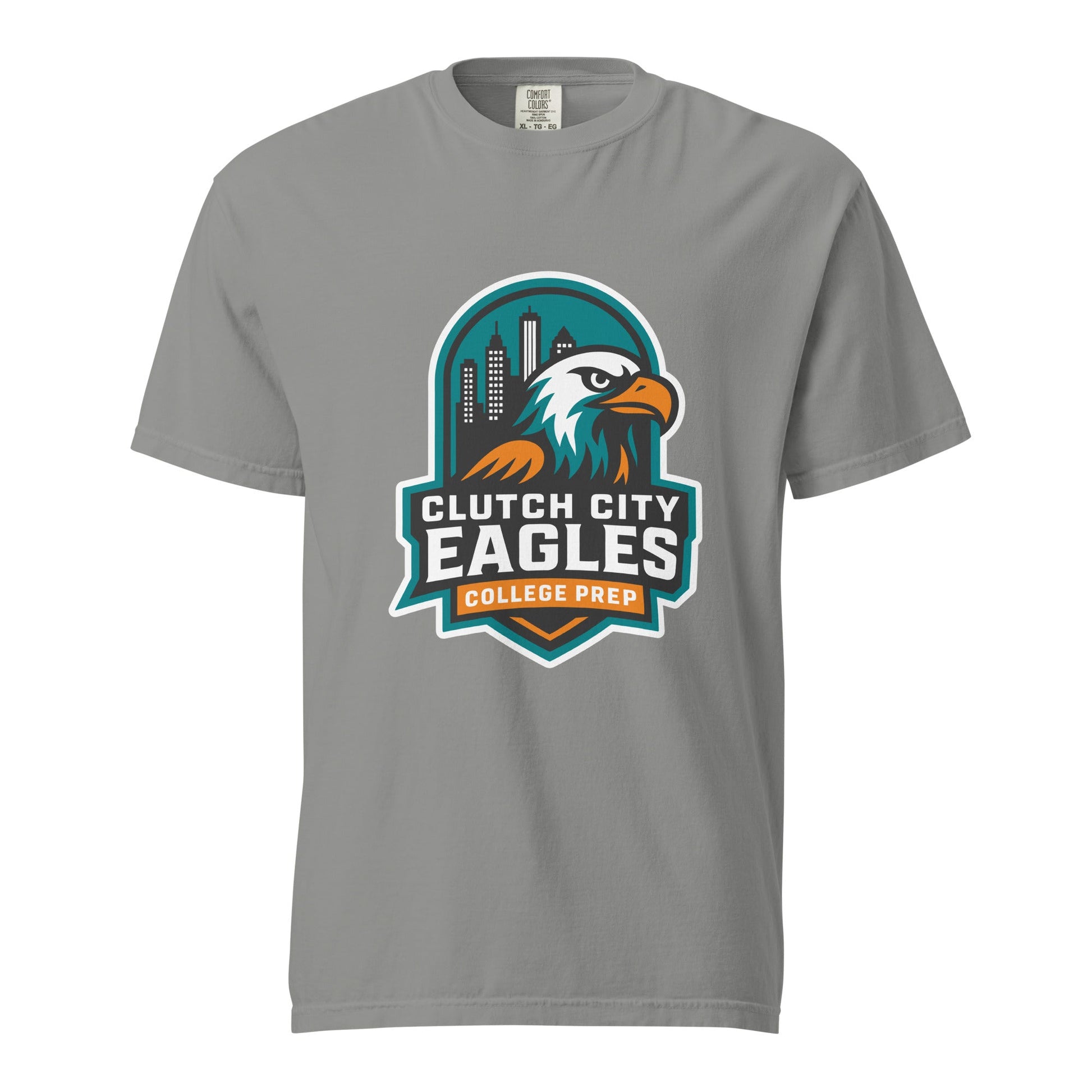 Signature | Comfort Colors T-Shirt | Clutch City College Prep | Shield Logo