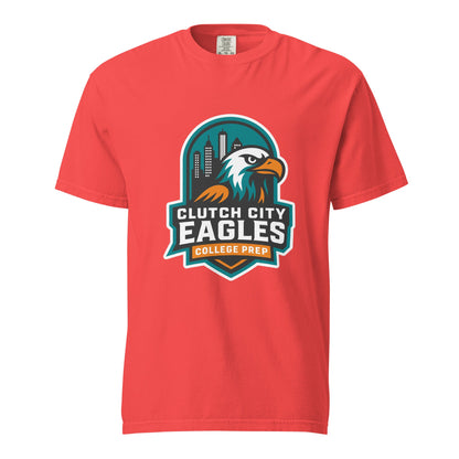 Signature | Comfort Colors T-Shirt | Clutch City College Prep | Shield Logo