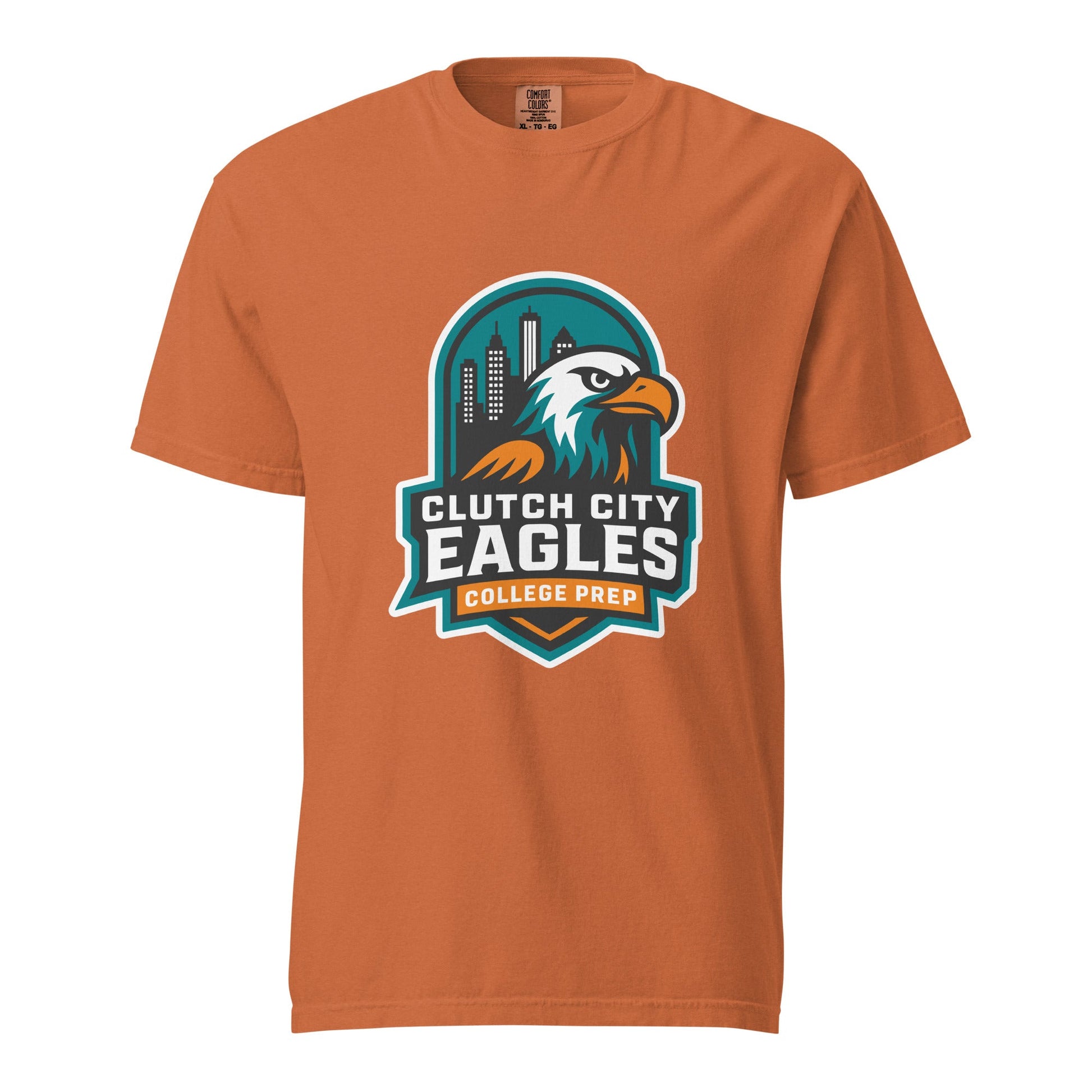 Signature | Comfort Colors T-Shirt | Clutch City College Prep | Shield Logo