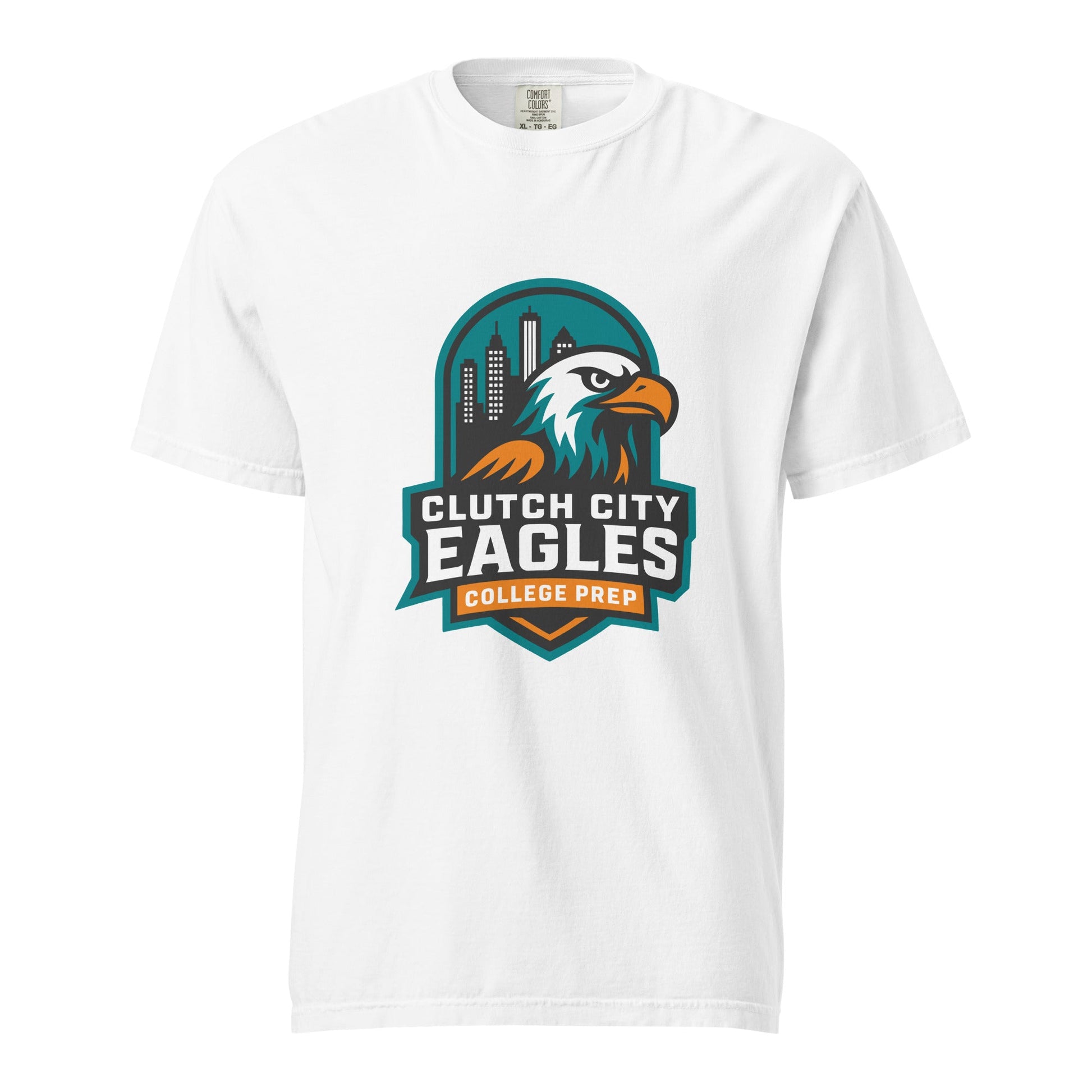 Signature | Comfort Colors T-Shirt | Clutch City College Prep | Shield Logo