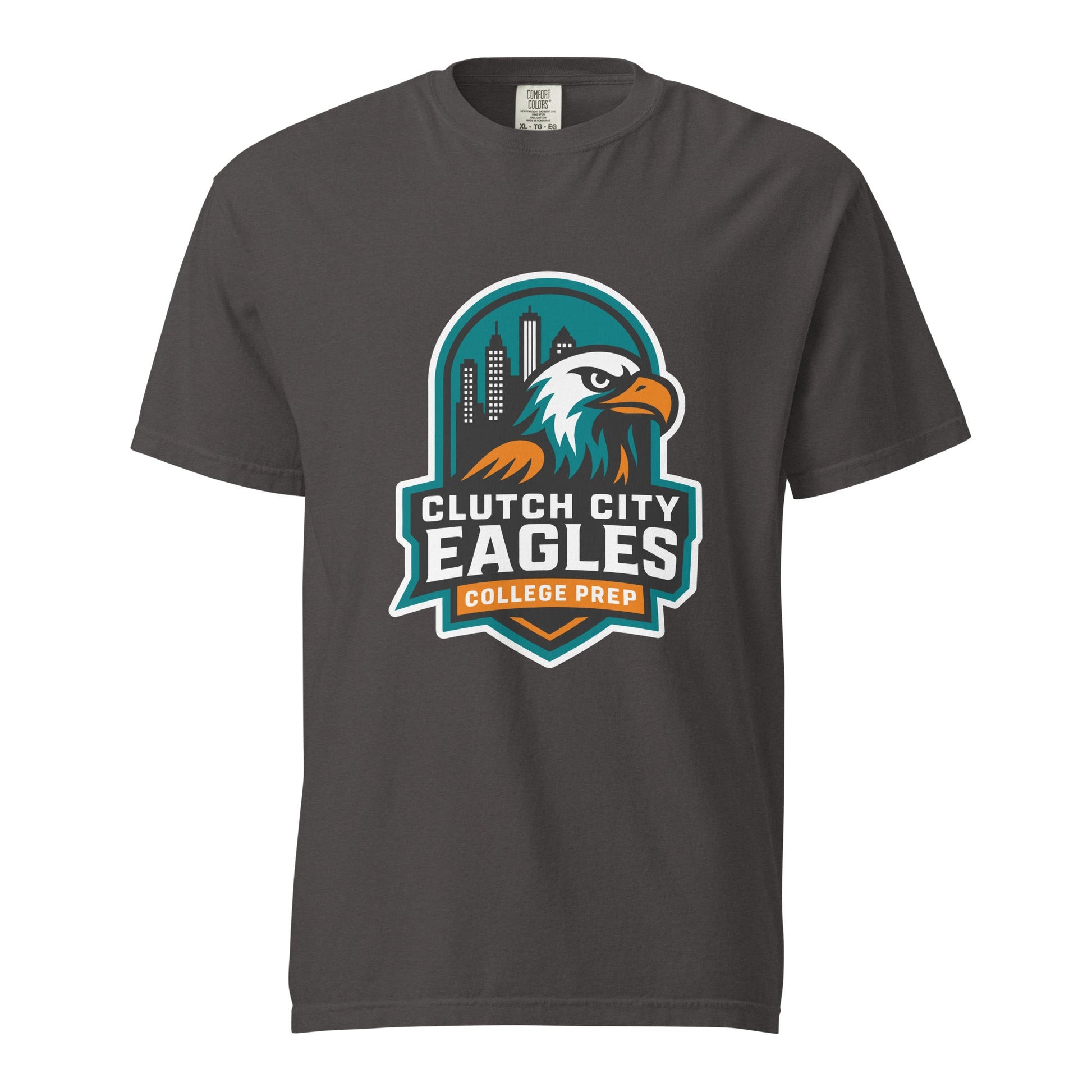Signature | Comfort Colors T-Shirt | Clutch City College Prep | Shield Logo