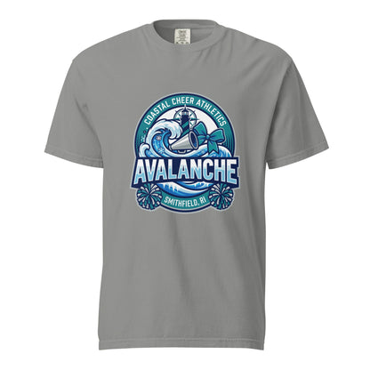 Signature | Comfort Colors T-Shirt | Coastal Cheer Athletics Avalanche