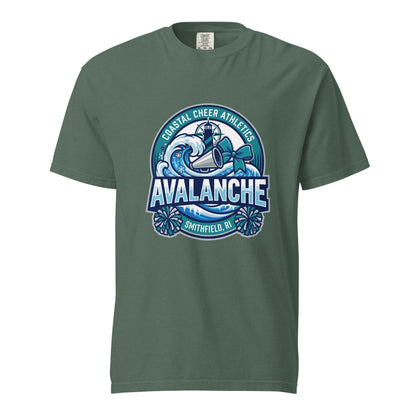Signature | Comfort Colors T-Shirt | Coastal Cheer Athletics Avalanche