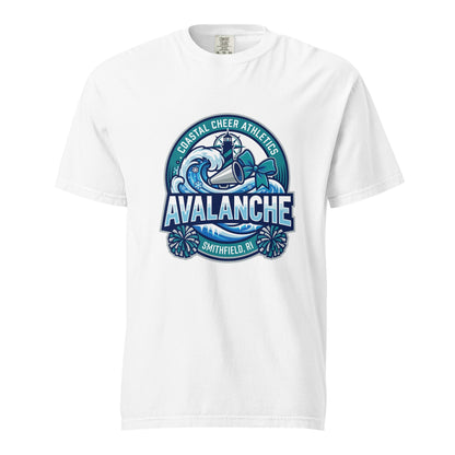 Signature | Comfort Colors T-Shirt | Coastal Cheer Athletics Avalanche