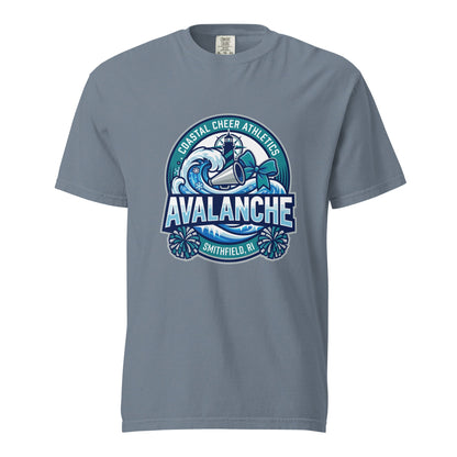 Signature | Comfort Colors T-Shirt | Coastal Cheer Athletics Avalanche
