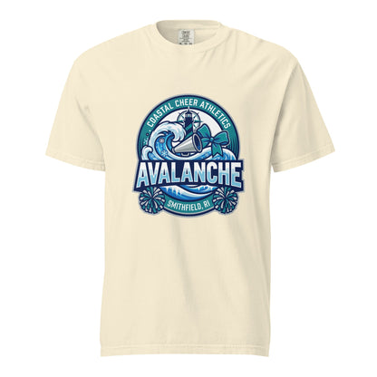 Signature | Comfort Colors T-Shirt | Coastal Cheer Athletics Avalanche