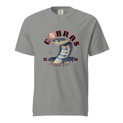 Signature | Comfort Colors T-Shirt | Cobras '26 | Minor Div Logo
