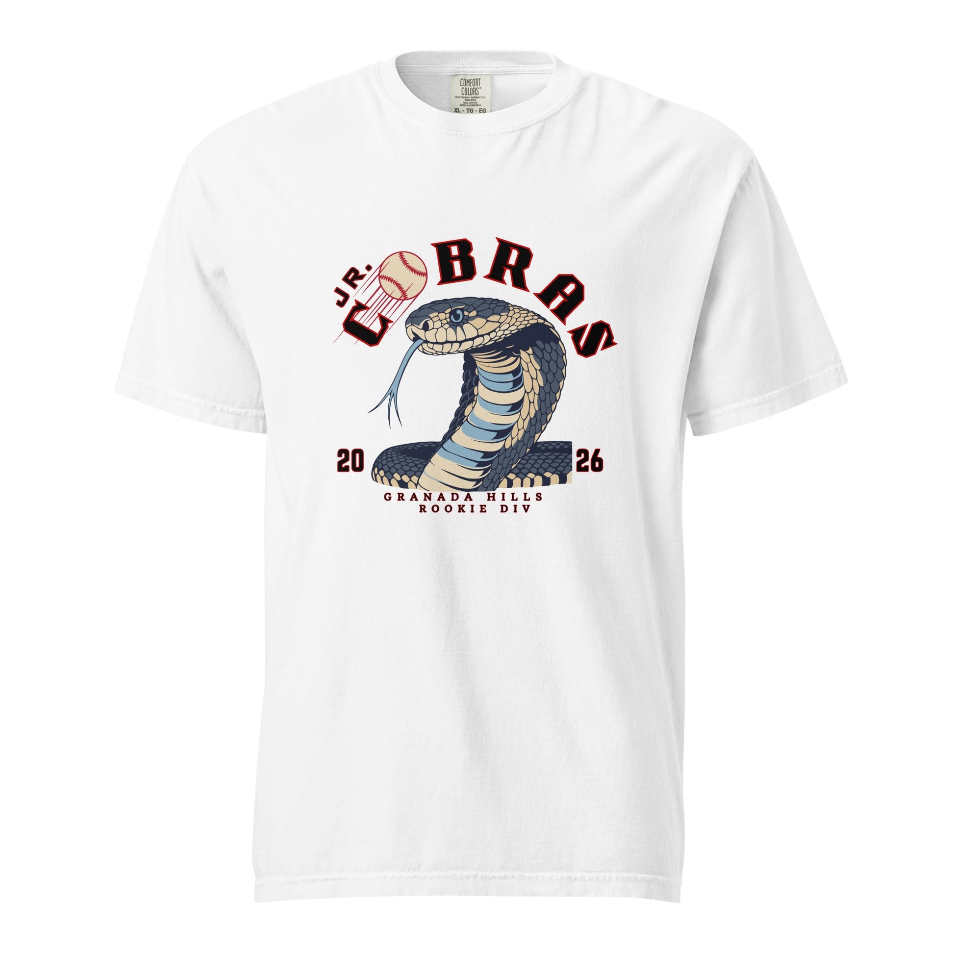 Signature | Comfort Colors T-Shirt | Cobras '26 | Rookie Div Logo