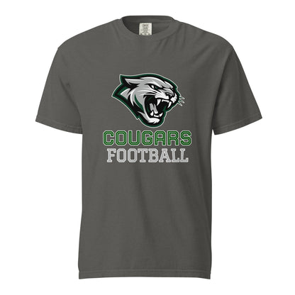 Signature | Comfort Colors T-Shirt | Colts Neck Cougars | Youth Tackle Football (AYF) | Strike Mascot Logo