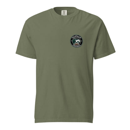 Signature | Comfort Colors T-Shirt | Colts Neck Cougars | Youth Tackle Football (AYF) | Varsity Badge Logo