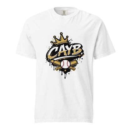 Signature | Comfort Colors T-Shirt | Conroe Area Youth Baseball | Crown Logo