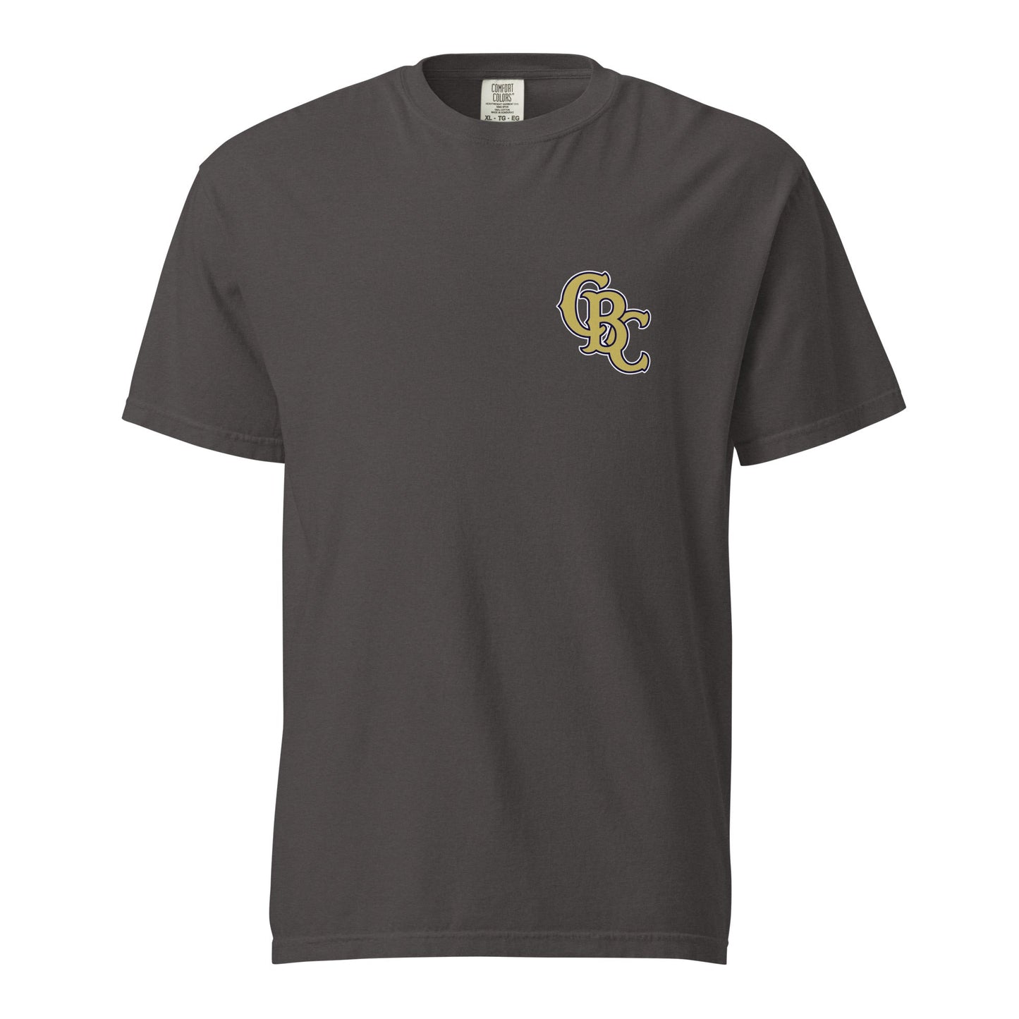 Signature | Comfort Colors T-Shirt | Cougar Baseball Club | CBC Gold Logo