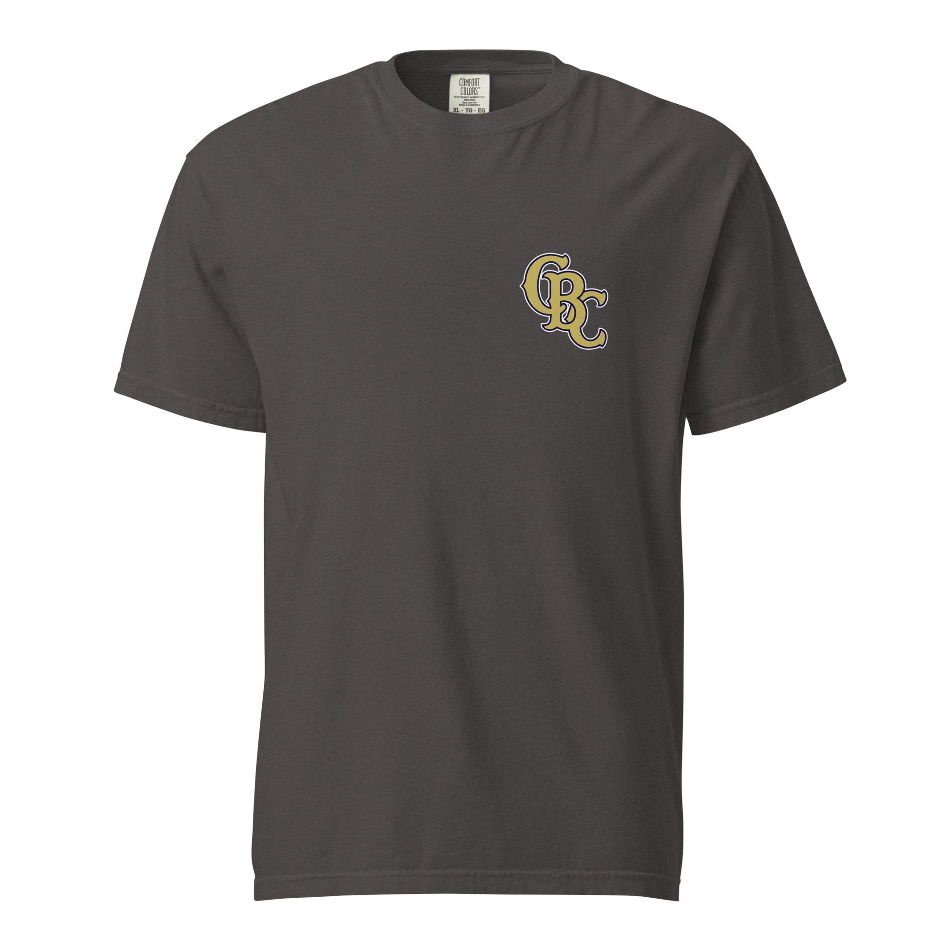 Signature | Comfort Colors T-Shirt | Cougar Baseball Club | CBC Gold Logo