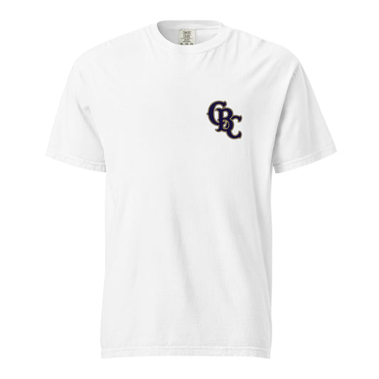 Signature | Comfort Colors T-Shirt | Cougar Baseball Club | CBC Navy Logo