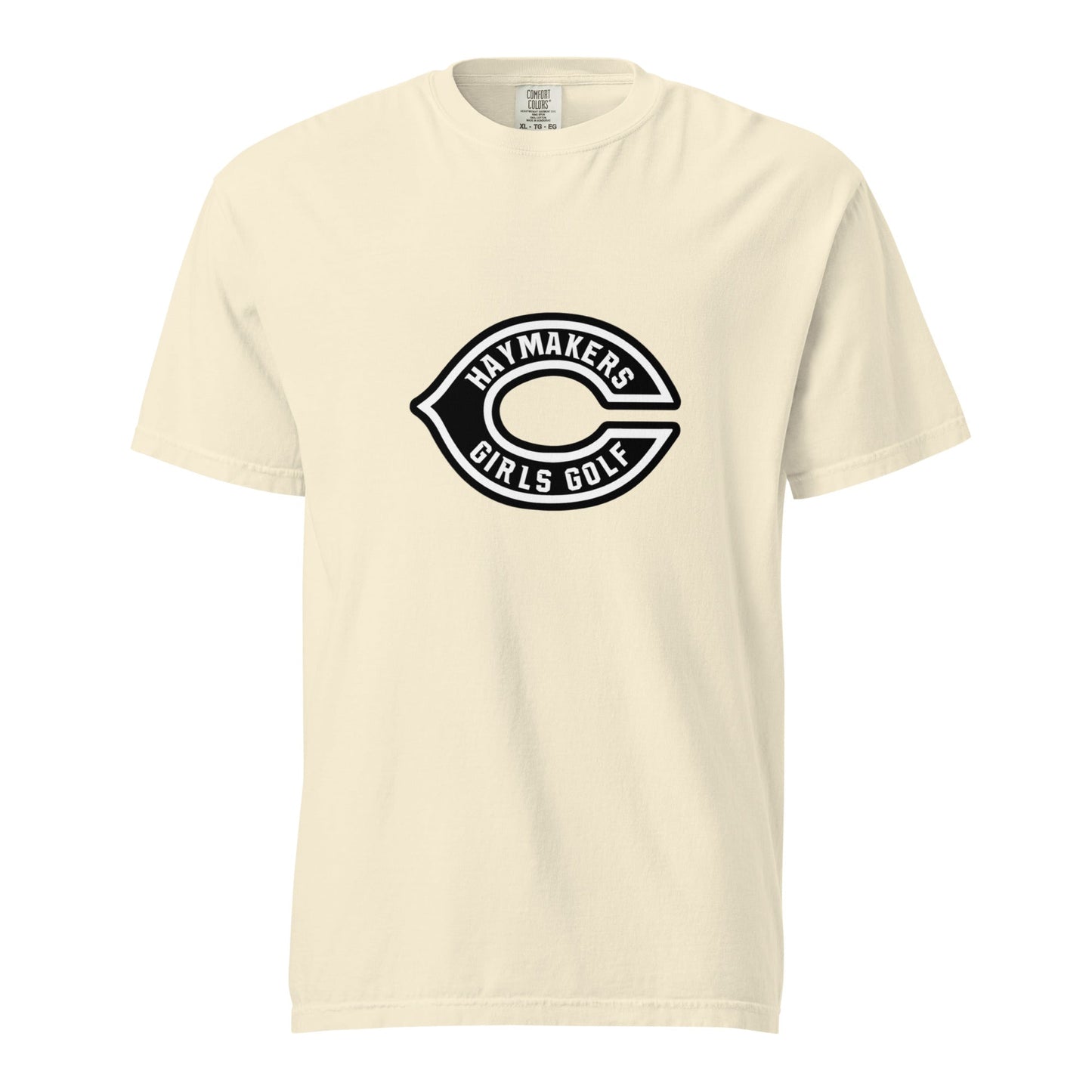 Signature | Comfort Colors T-Shirt | Cozad Girls Golf | Haymaker Vanguard Logo