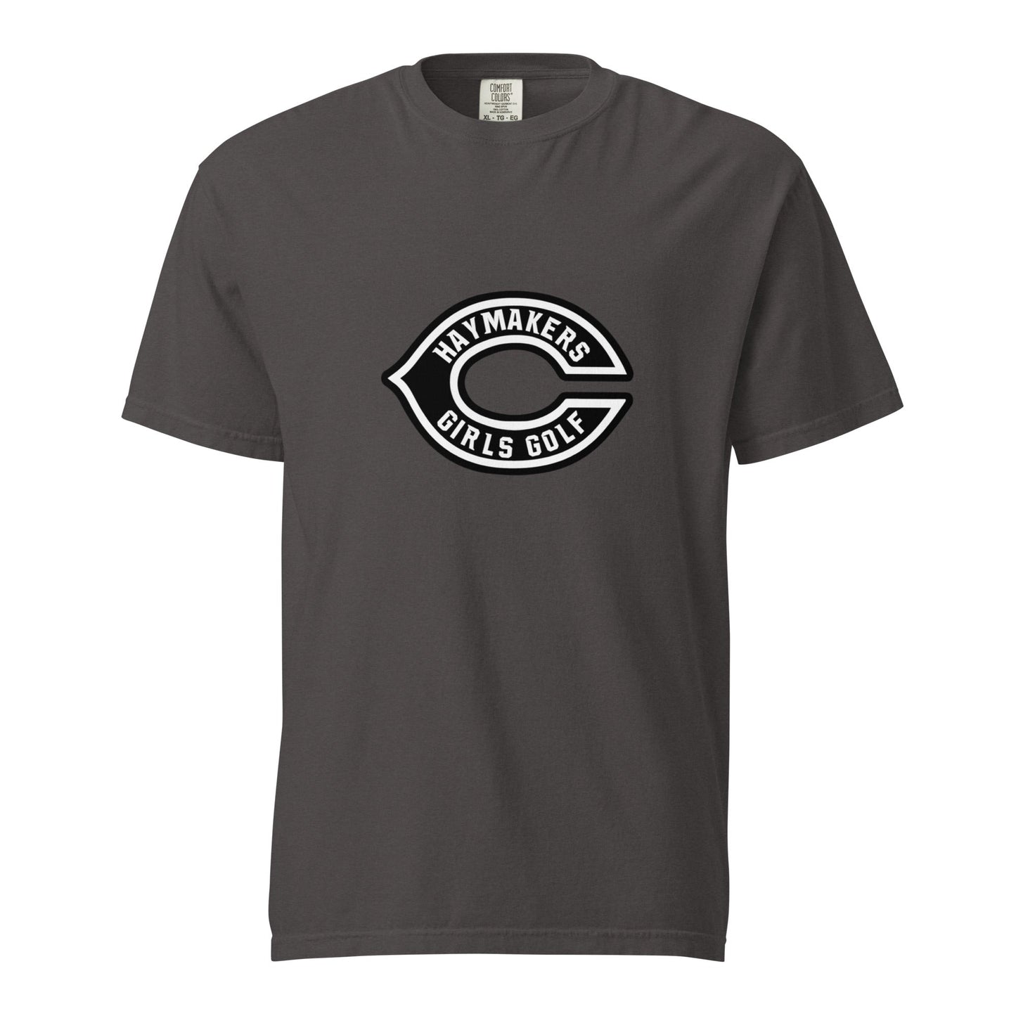 Signature | Comfort Colors T-Shirt | Cozad Girls Golf | Haymaker Vanguard Logo