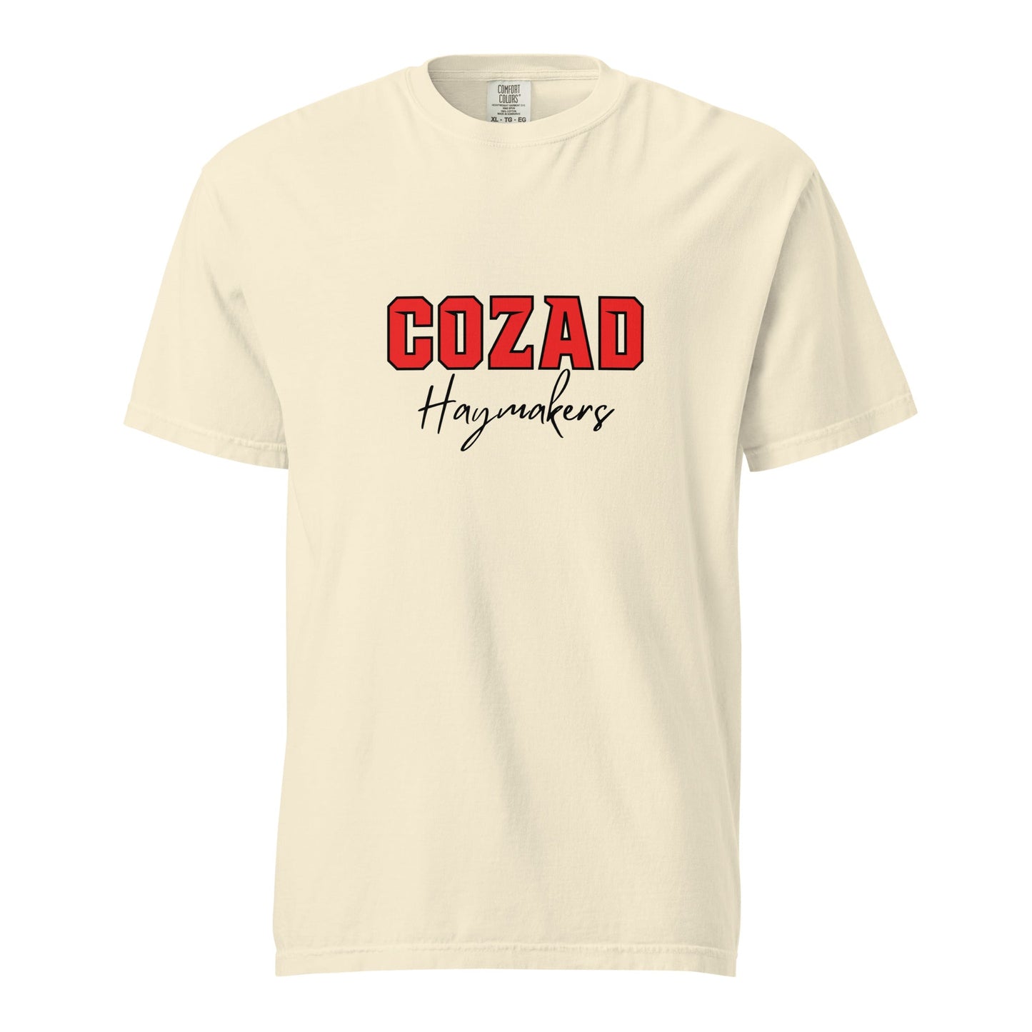 Signature | Comfort Colors T-Shirt | Cozad Girls Golf | Script Logo