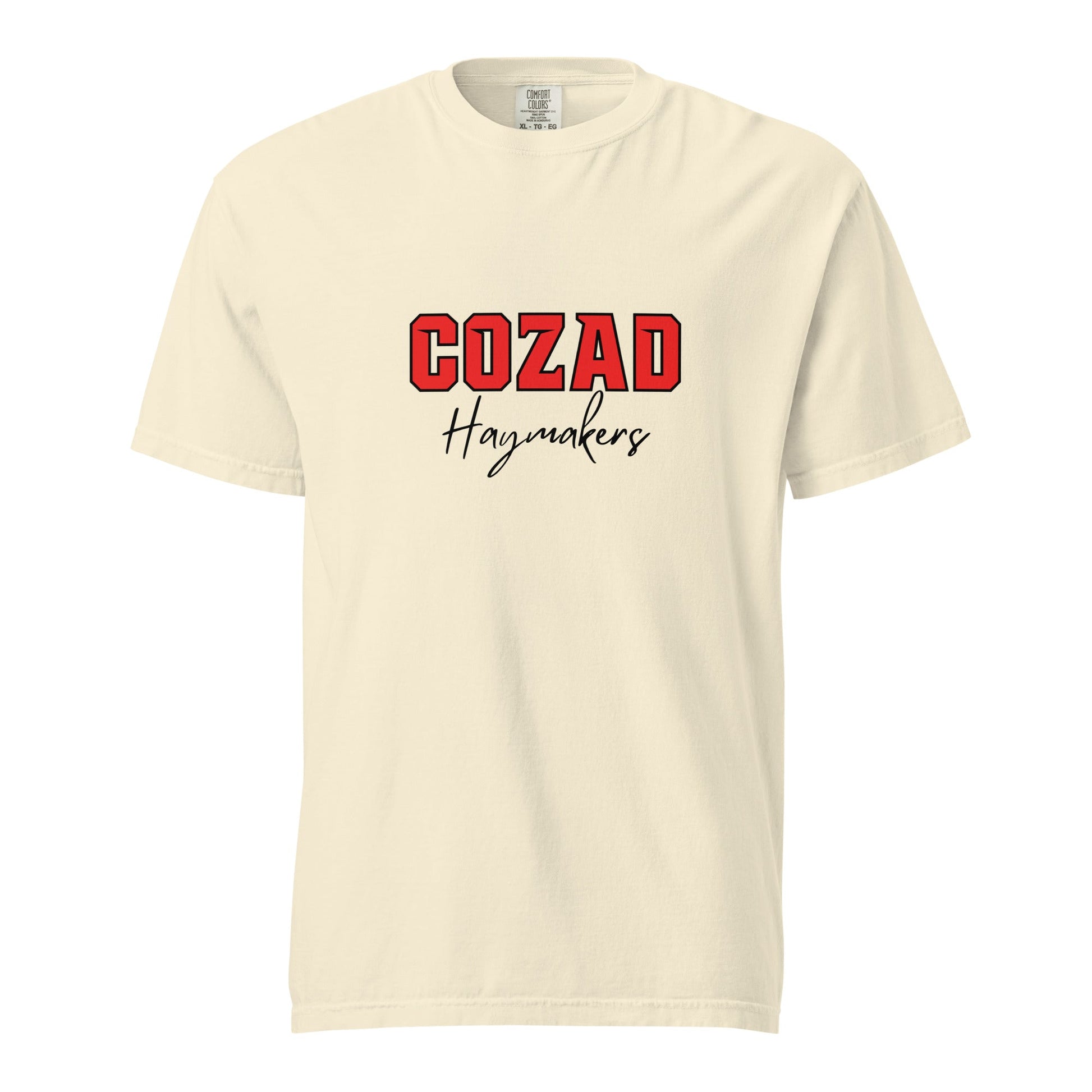 Signature | Comfort Colors T-Shirt | Cozad Girls Golf | Script Logo