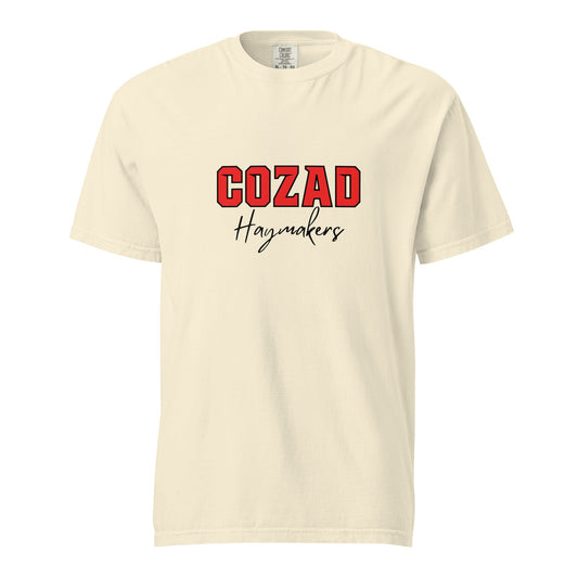 Signature | Comfort Colors T-Shirt | Cozad Girls Golf | Script Logo