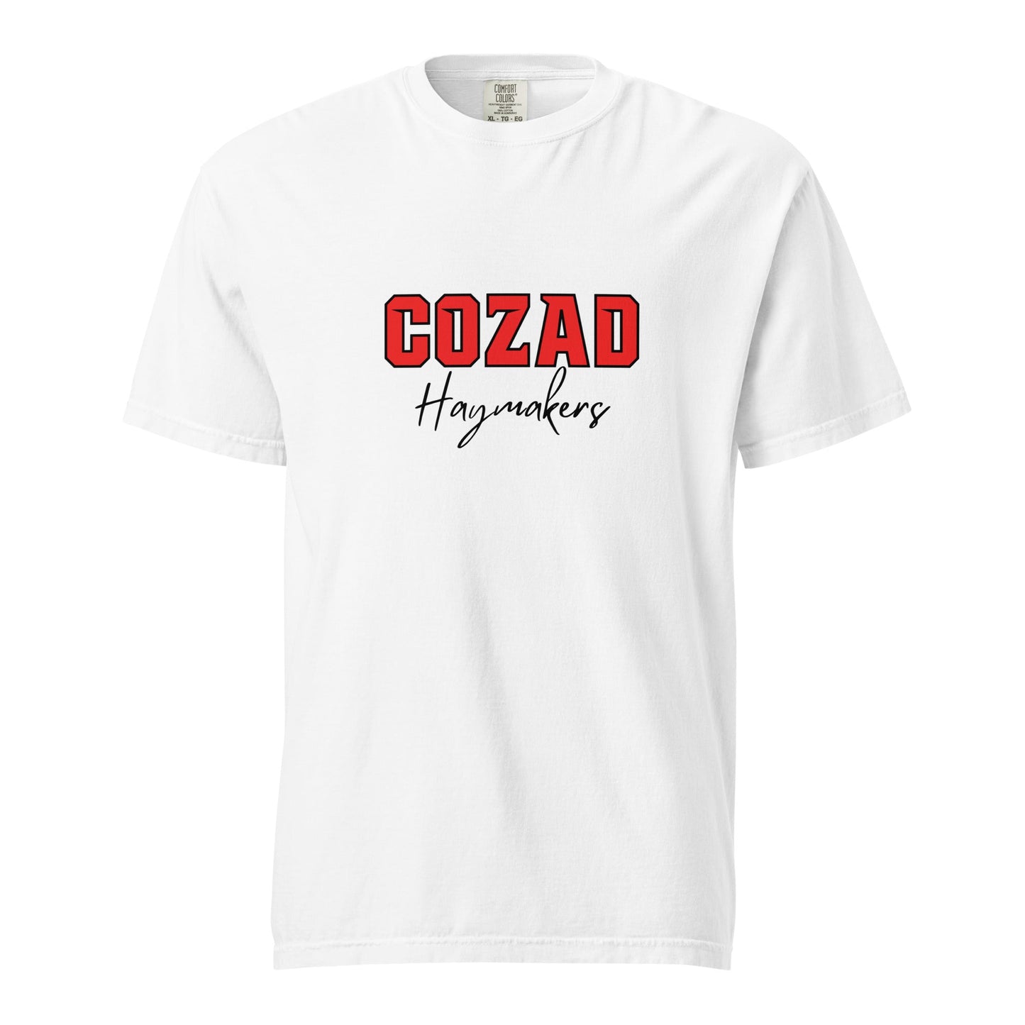 Signature | Comfort Colors T-Shirt | Cozad Girls Golf | Script Logo