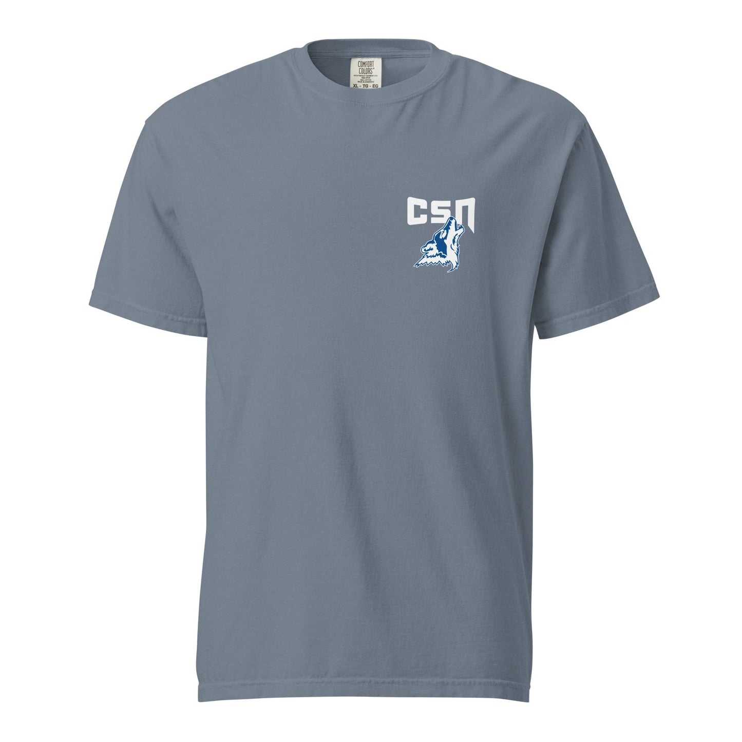 Signature | Comfort Colors T-Shirt | CSN Volleyball | CSN White Alt Logo