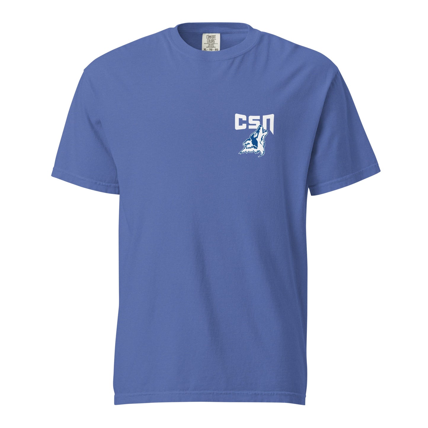 Signature | Comfort Colors T-Shirt | CSN Volleyball | CSN White Alt Logo