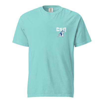 Signature | Comfort Colors T-Shirt | CSN Volleyball | CSN White Alt Logo