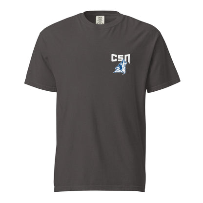 Signature | Comfort Colors T-Shirt | CSN Volleyball | CSN White Alt Logo