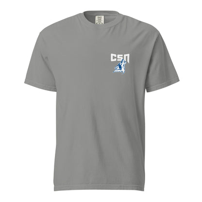 Signature | Comfort Colors T-Shirt | CSN Volleyball | CSN White Alt Logo