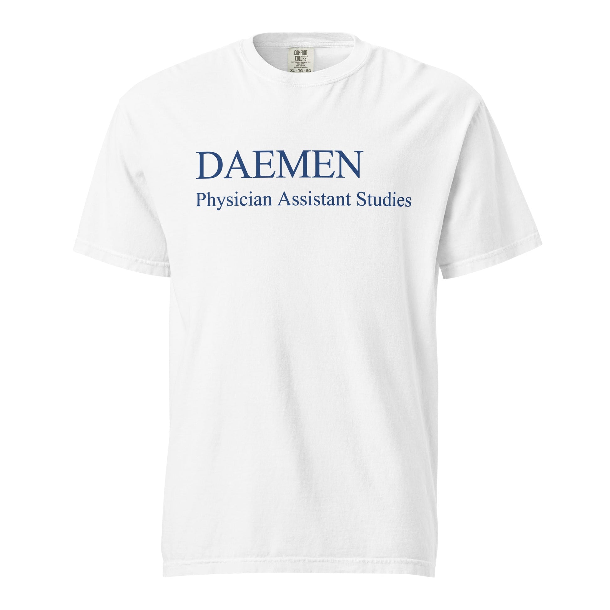 Signature | Comfort Colors T-Shirt | Daemen Physician Assistant | Care Collective Logo