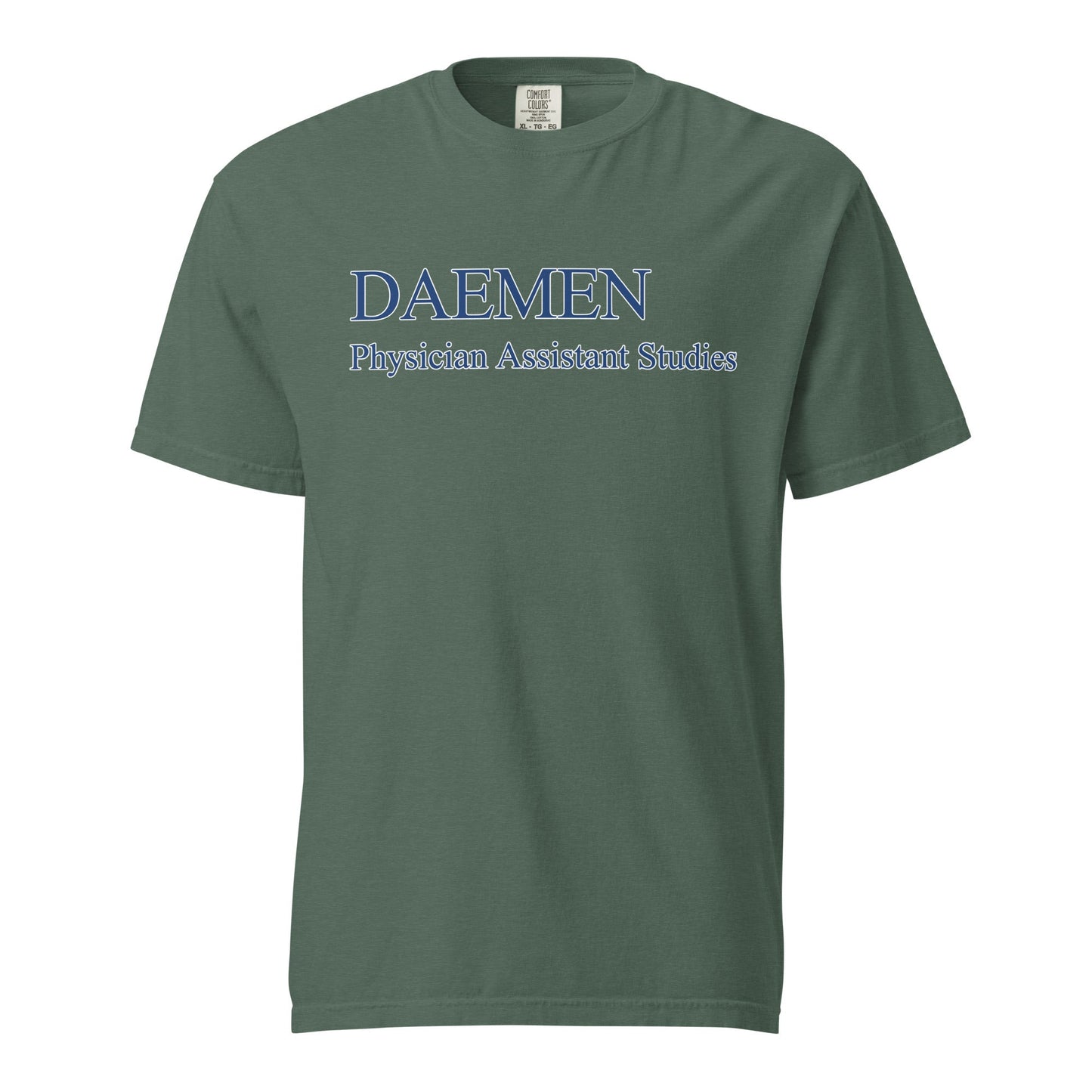 Signature | Comfort Colors T-Shirt | Daemen Physician Assistant | Care Collective Logo